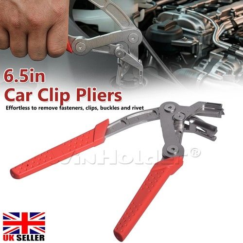Car Clip Pliers & Disassembly Auto Push Pin Panel Clip and Trim Removal Tool UK