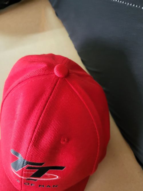 Isle of Man TT Baseball Cap hook and loop  Strap Back One Size — image 4