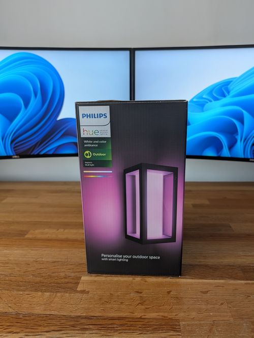 Philips Hue Hue White and Colour Ambiance Impress Outdoor Wall light New Sealed — image 2