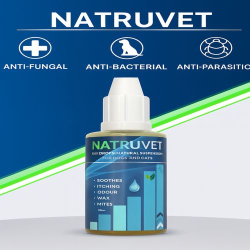 Dog Ear drops MAX STRENGTH Drops for Itching Mites Wax Odours cat — image 3