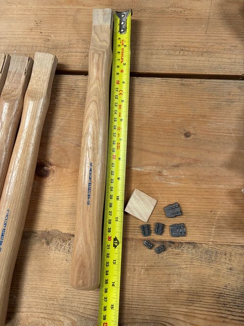 1 x 14” hickory hammer shaft. Hammer handle — image 4