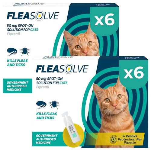 Vet Strength Cat Flea Treatment for Cats & Kittens over 1kg - Spot On