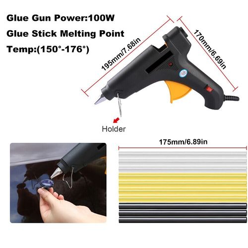 PDR Tool Car Paintless Kit Dent Puller Lifter Repair Removal Hail Glue Gun Tabs — image 3