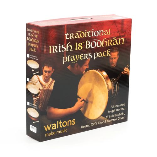 Walton's 18" Bodhran Package - Celtic/Gaelic Cross — image 3