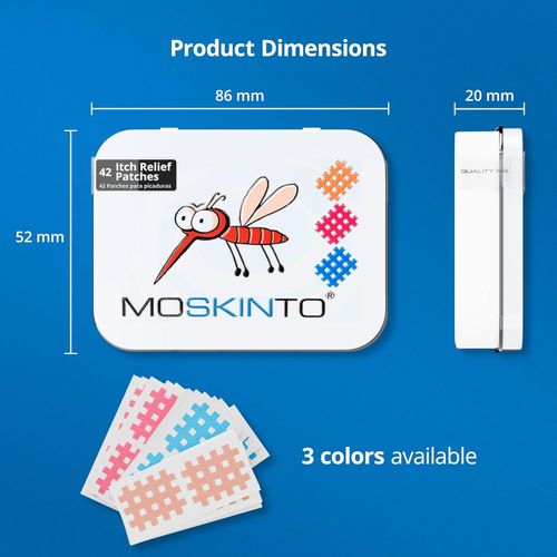 Moskinto Patch, Instant Itch Relief from Mosquito Bites, Ticks, sandflies — image 3