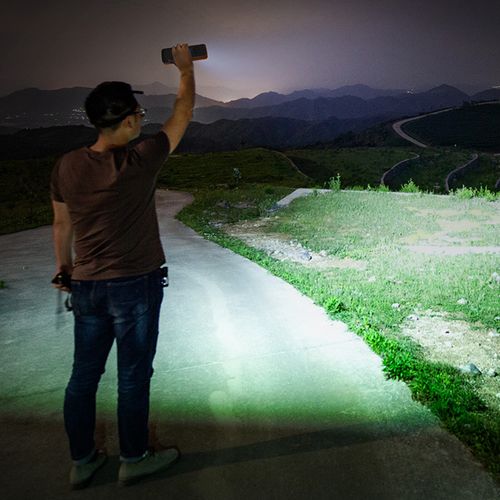 Rubber Grip Rechargeable LED Work Light Mechanic Work Inspection Lamp Hand Torch — image 12
