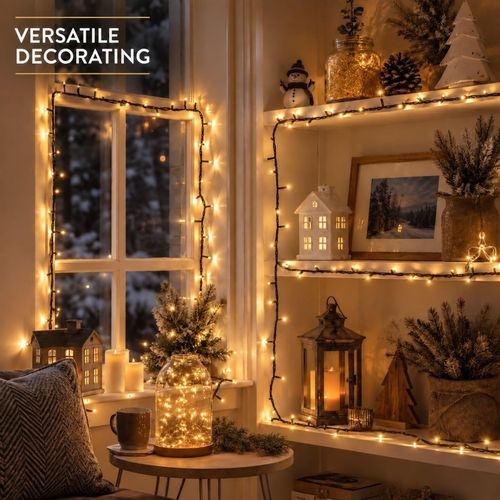 Christmas Fairy Light String 750LED Multifunction Mains Outdoor Xmas Tree Decor — image 12