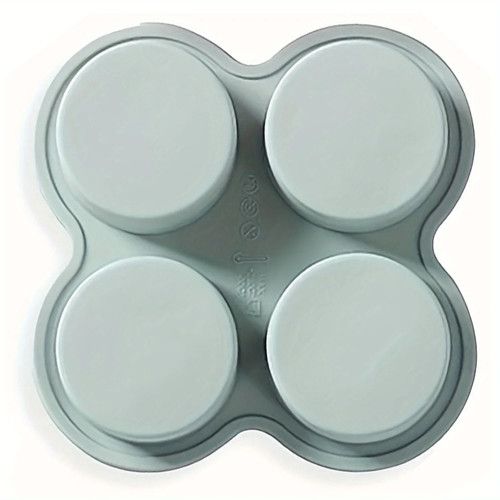 Silicone Air Fryer Egg Mold, 4-Cavity Non-Stick Egg Steamer Kitchen Tool UK