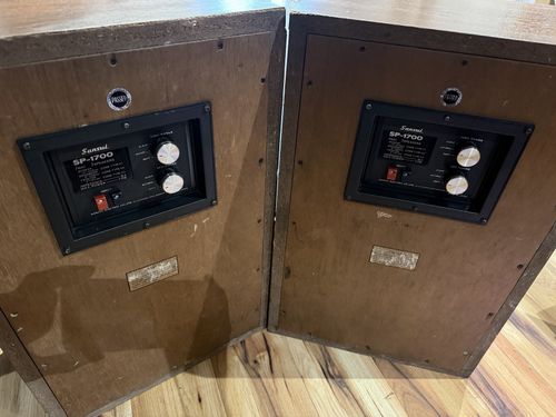 Vintage Sansui SP-1700 3-Way 5-Speaker System - Rare - Fully Working — image 4