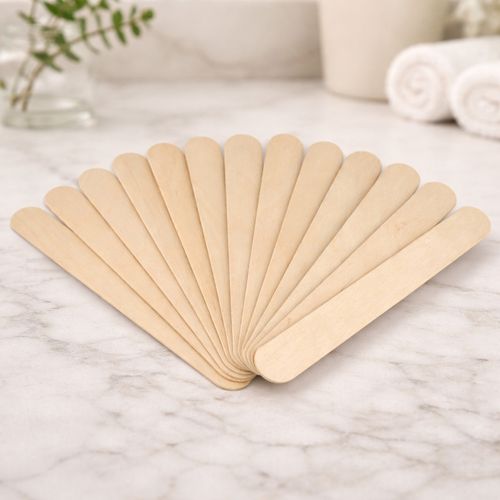 200 WOODEN WAX STRIPS WAXING LEGS BODY BIKINI HAIR REMOVAL SPATULAS WAX STICKS — image 5
