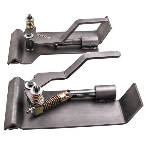 2Pcs Universal Weld-On Skid Steer Quick Attach Conversion Adapter Quick Tach New
