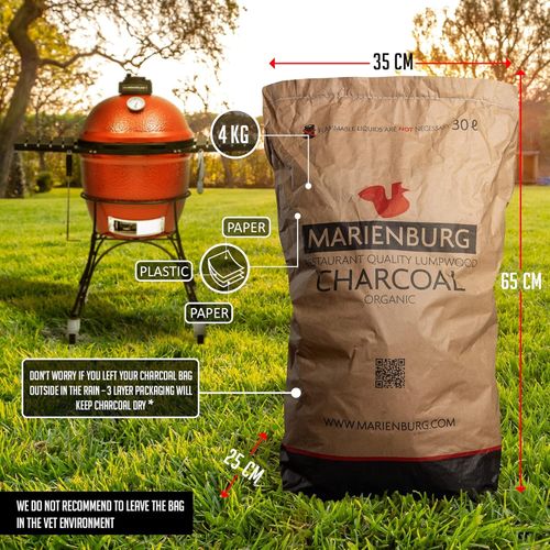 Organic Restaurant Grade Lumpwood BBQ Charcoal for Barbecues and Pizza Ovens,30L — image 6