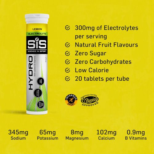 SIS Hydro Electrolyte Tablets Zero Sugar Hydration for Running & Training 3 Pack — image 2