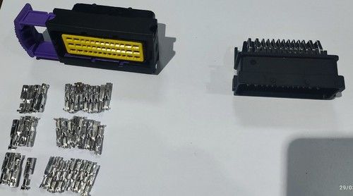 39 pin FCI Delphi ECU connector male and female with terminals speeduino