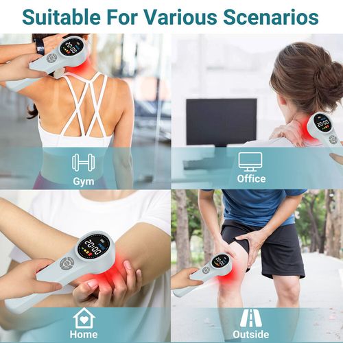 1760mW Red &Infrared Light Therapy Cold Laser Therapy Deep Pain Relief/Arthritis — image 5
