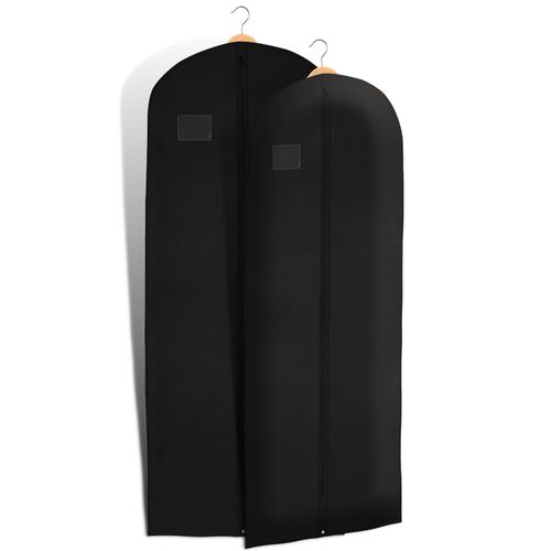 Hoesh Waterproof Long Zipped Suit Skirt Tops Clothes Dress Cover Garment Bags — image 1