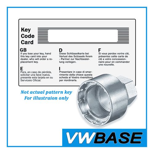 Ford Locking Wheel Nut Key LWNK Bolt Lugnut Match Security Master Lock theft — image 1
