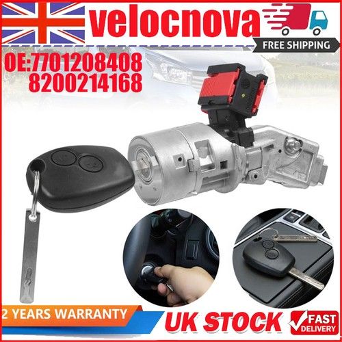 Ignition Lock Barrel Starter Switch Fit Vauxhall Vivaro Renault Master Trafic