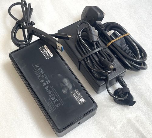 Dell D6000S USB-C USB-A Laptop Docking Station With 130W Dell Power Adapter — image 14