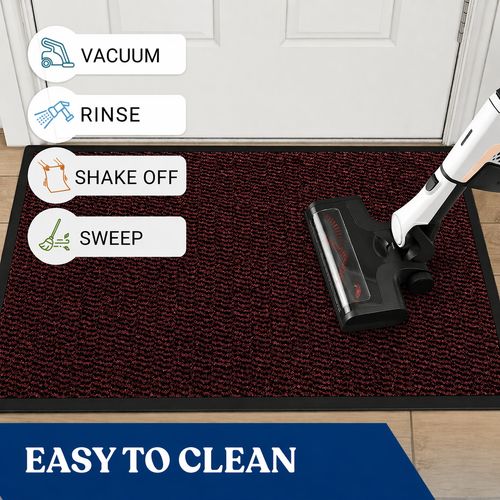 LARGE HEAVY DUTY DOOR MAT NON SLIP RUBBER BACK BARRIER KITCHEN HALLWAY FLOOR RUG — image 6