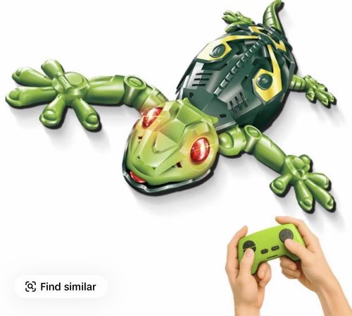 Wall Crawler Gecko, Remote Control Toy, Electric Lizard Toy with LED — image 3