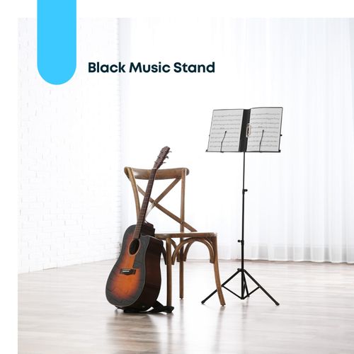 Fineway Adjustable Sheet Music Stand Tripod Base Black with Carry Bag — image 8