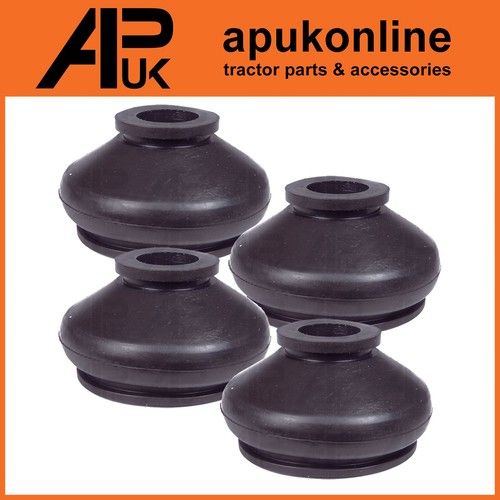 4x Tie Track Rod End Rubber Boot Dust Cover Steering for Massey Ferguson Tractor