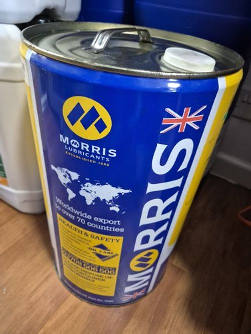 Morris Lubricants Liquimatic No.7 ISO VG 100 Hydraulic Oil 25L Drum Zinc-Free