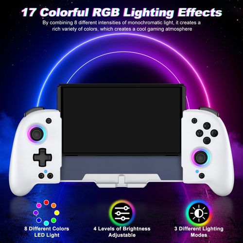 Switch Controllers for Nintendo Switch/OLED with RGB Light, Full-Size Joy-pad — image 8