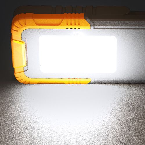 Rubber Grip Rechargeable LED Work Light Mechanic Work Inspection Lamp Hand Torch — image 5