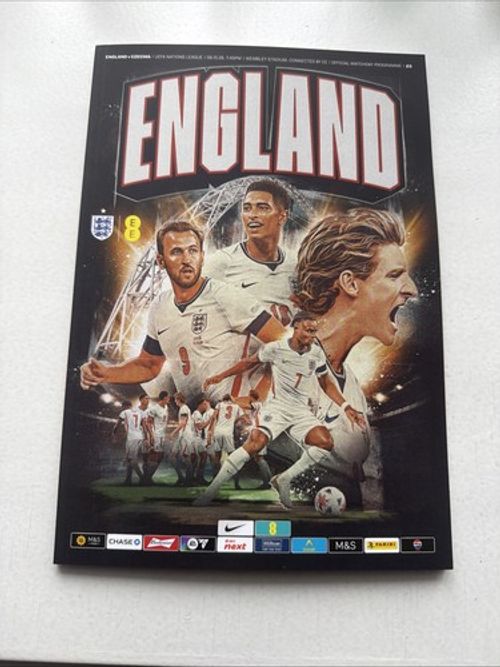 UEFA Nations League Matchday Programme 06/10/2026 - England v Czechia