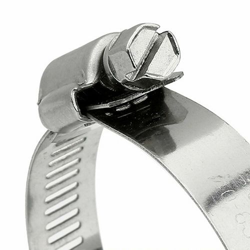 101-Pcs Assorted Stainless Steel Hose Clamp Kit With No Driver Jubilee Clips Set — image 4