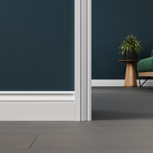 Skirting Board  White Primed MDF  Ogee  94 x 14 x 2700mm — image 2