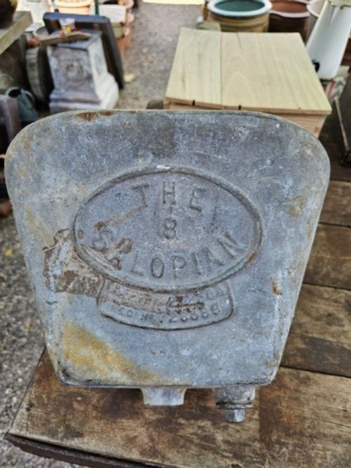 Antique Cast Iron High Level Toilet Cistern Salopian 8 Property Refurbishment 
