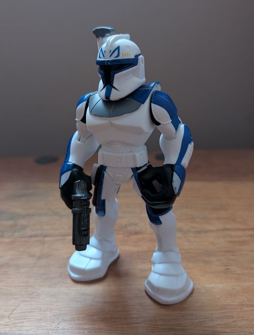 PlaySkool Heroes Star Wars Jedi Force, Captain Rex figure, 2012 Hasbro — image 1