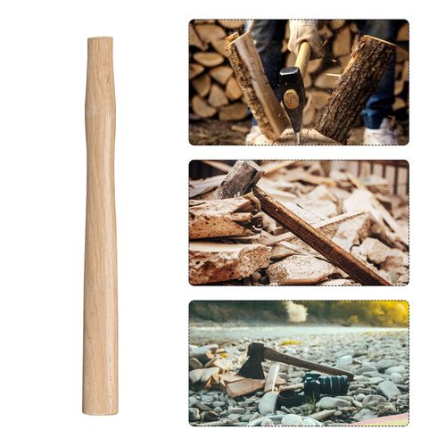 2 Pack 13" Length Wooden Hammer Handle HAMMER Handle Replacement Oval Eye — image 5