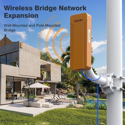 Adalov CPE469 Gigabit Wireless Bridge: Dual-Band 2.4GHz & 5.8GHz, IP65 3km — image 6