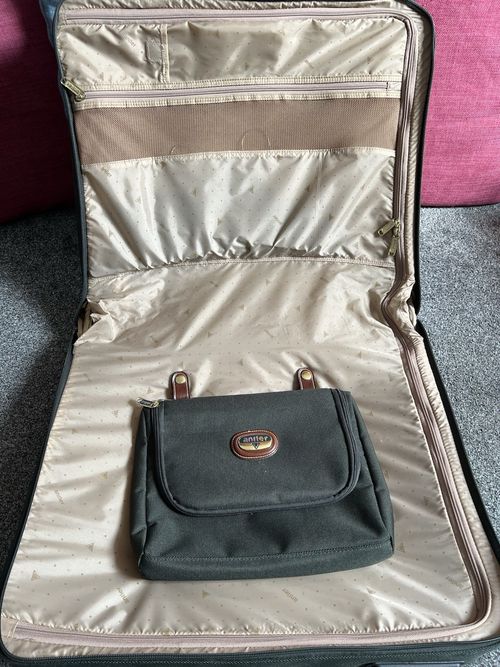 Antler Soft Green Suit Carrier Garment Bag with Extra Compartments — image 7