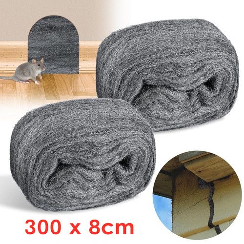 3M-9M Steel Wire Wool 1M Rolls Grade 0000 1 3 Ultra Fine Medium Coarse Rats Mice