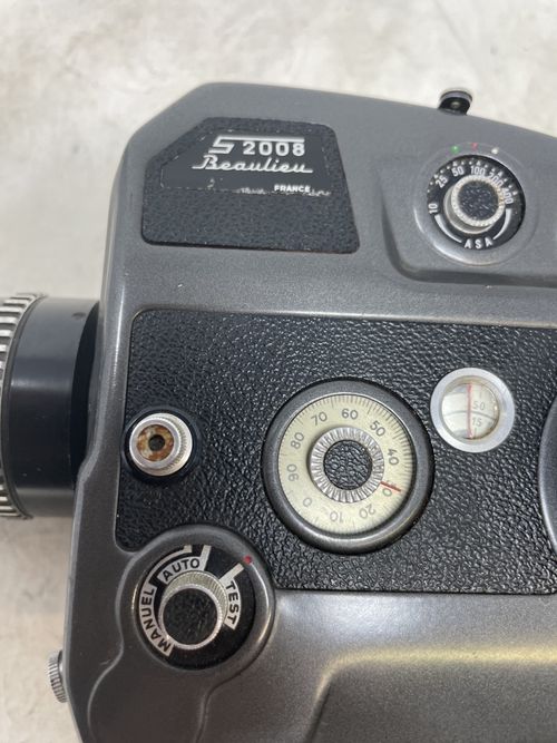 Beaulieu S2008 Super8 Camera + Schneider 8-40mm Zoom - Untested - Film /TV Props — image 12