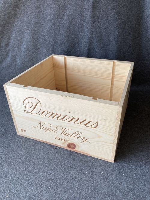 Wooden Wine Box Crate - CLEARANCE BOXES - Hamper, Projects. Storage, Allotments — image 4