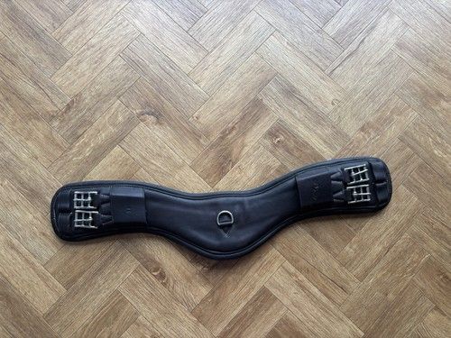 GFS Premier Anatomical Dressage Girth 24 Inches Brown Used Very Good Condition