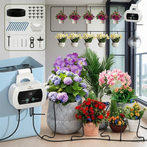 USB Powered Plant Watering System - Automatic Timer for Indoor & Potted Plants — image 1