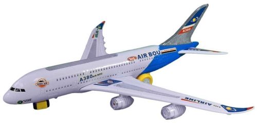 Bump & Go Aeroplane Airbus A380 Electric Airplane Toy With Lights Sounds — image 5