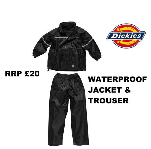 Childs Waterproof Suit Jacket + Trousers Rain Set Kids CLEARANCE SALE
