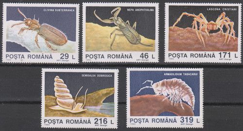 Insects Romania MNH 2729a