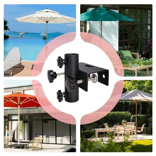1PC Parasol Support Clamp Outdoor Umbrella Stand Balcony Umbrella Holder — image 10