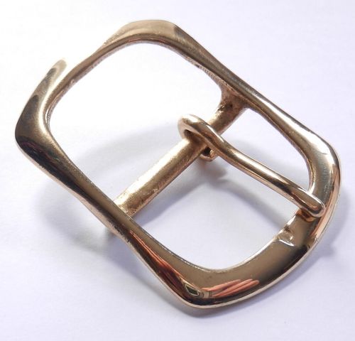 38mm - 1 1/2" Solid Brass Full Jeans Belt Buckle — image 2