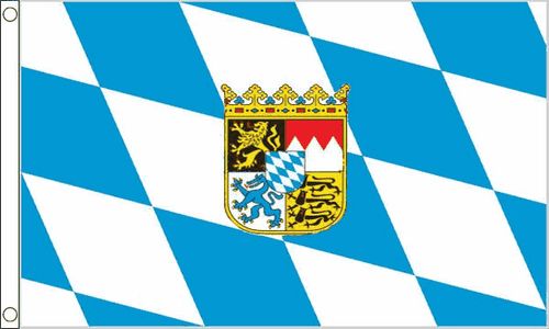 Bavaria Crest Large Flag (8ft x 5ft) — image 1