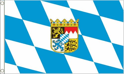 Bavaria Crest Large Flag (8ft x 5ft)